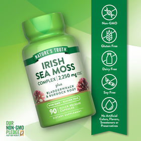 Nature's Truth Capsules de Mousse Irlandaise emballage
