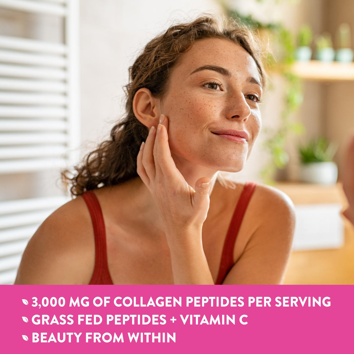 Nature's Truth Collagen Peptides 90 Caplets vue de côté