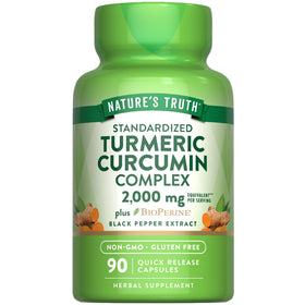 Nature's Truth Compléments Alimentaires Curcuma Curcumin 109g, vue avant