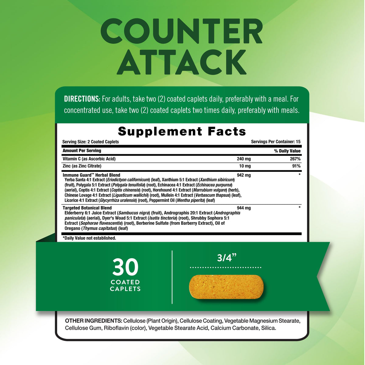 Nature's Truth Complex de Soutien daily wellness, capsules sur fond blanc