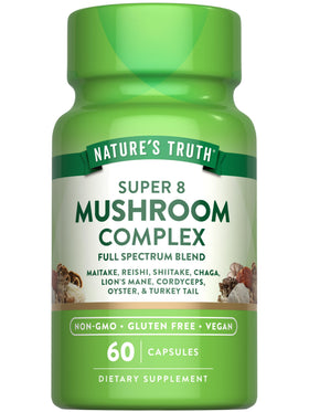 Nature's Truth Complexe de Champignons 60 Capsules, vue de face