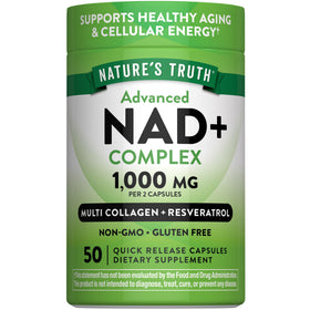 Nature's Truth Complexe NAD+ 1 000 mg boîte vue avant