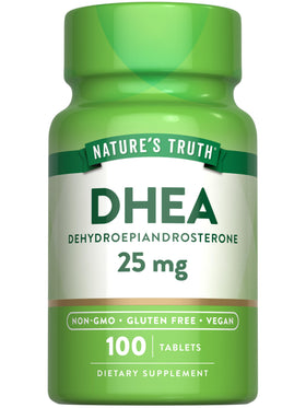 Nature's Truth DHEA 25mg comprimés boîte avant