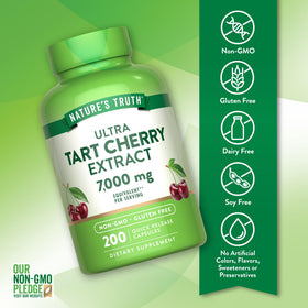 Nature's Truth Extrait de Cerise Acide Capsules, contenu des gélules