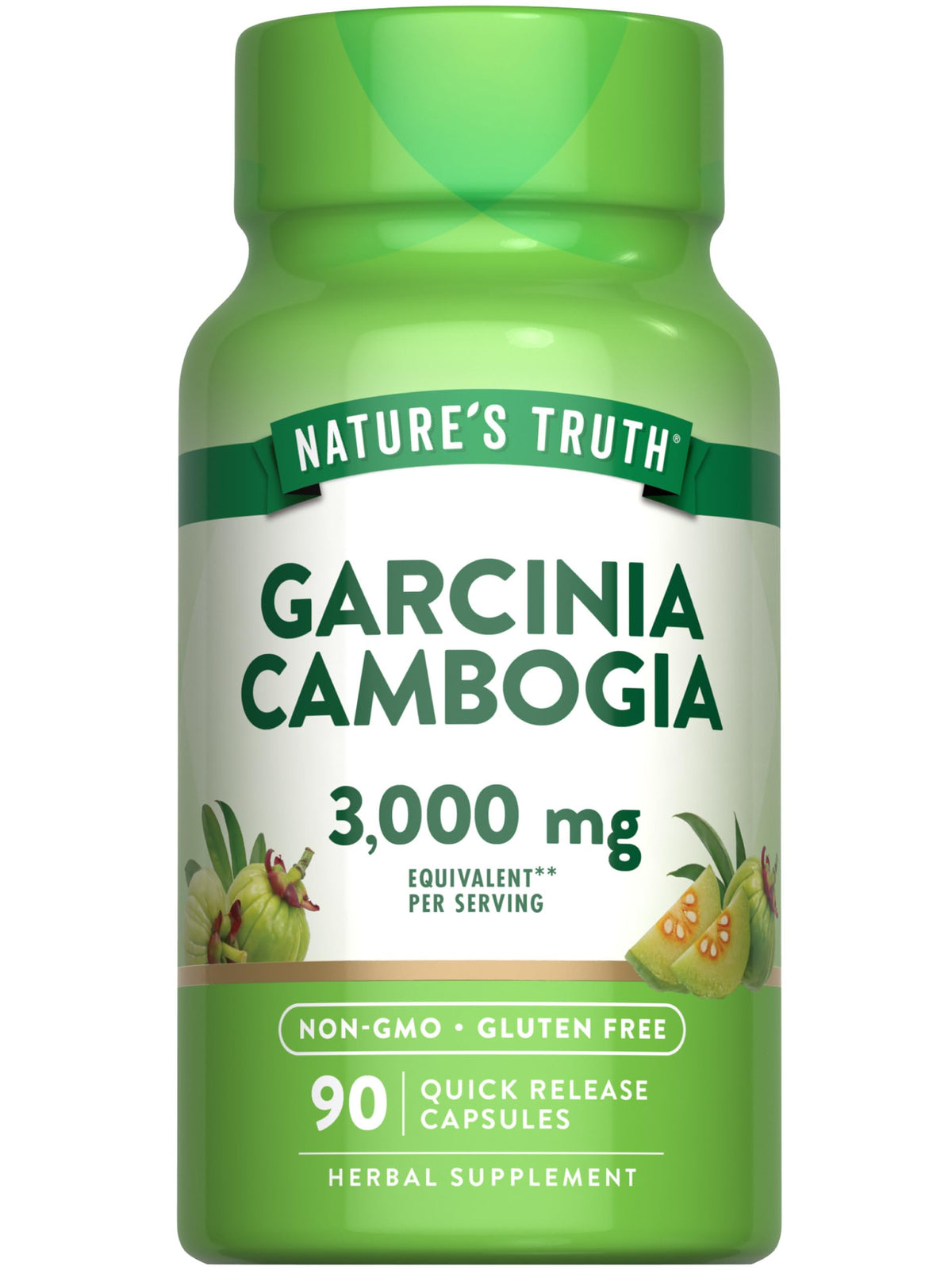 Nature's Truth Garcinia Cambogia gélules vue de face