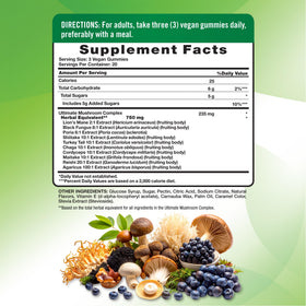 Nature's Truth Gummies véganes goût myrtille
