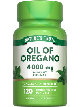Nature's Truth Huile d'Origan gélules 120 comprimés - vue de l'avant
