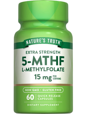 Nature's Truth L-Méthylfolate 15mg 60 capsules vue de face
