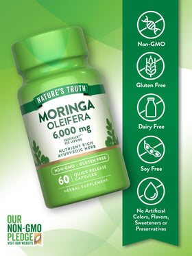 Nature's Truth Moringa Oleifera ingredients list