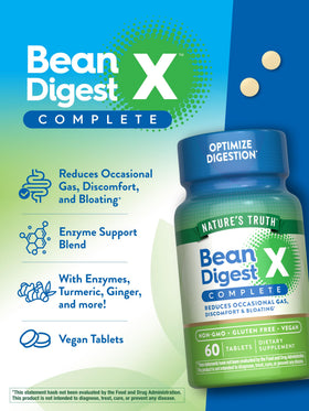Nature's Truth Multi-Enzymes 60 comprimés en gros plan