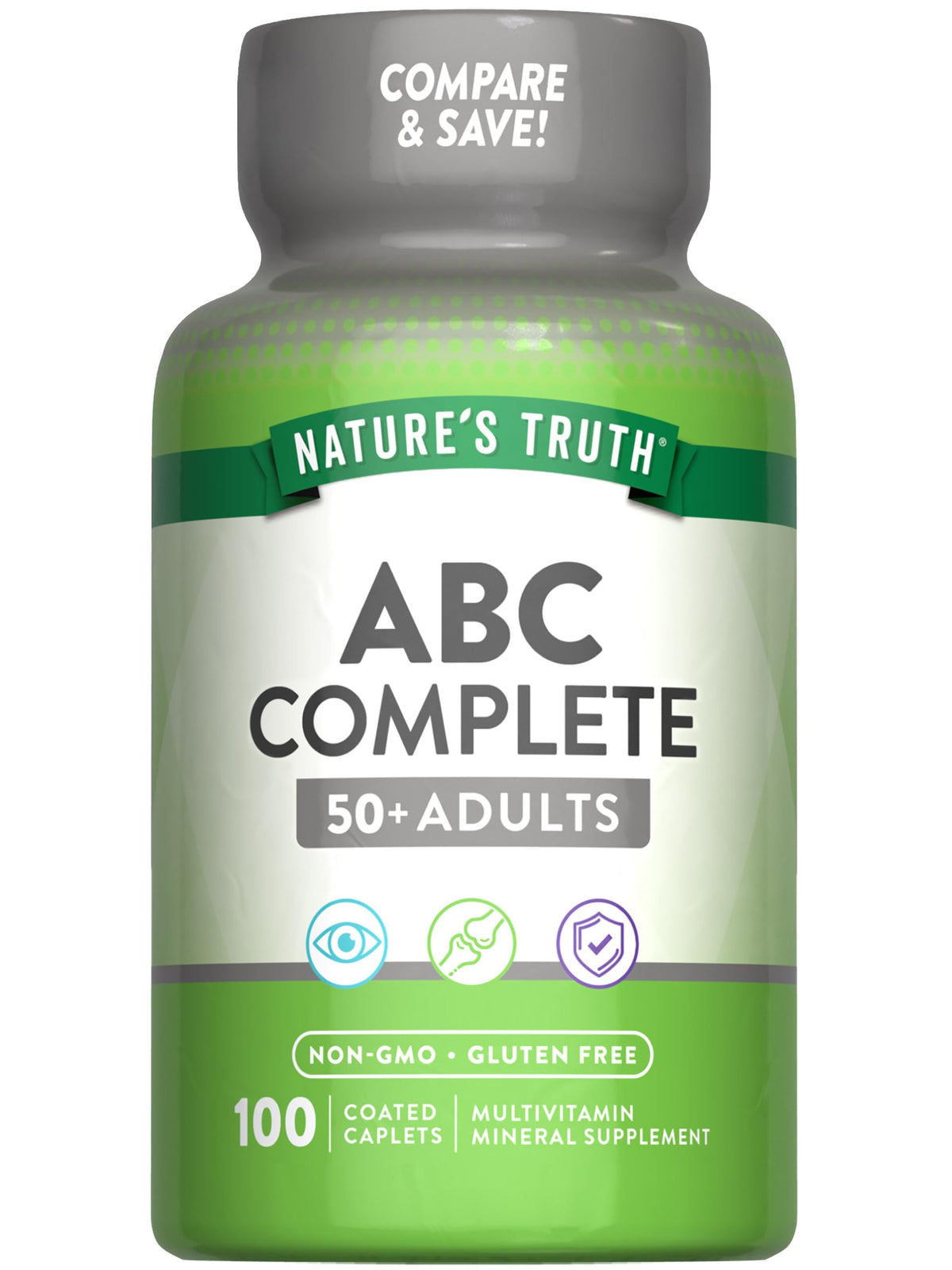 Nature's Truth Multivitamine 50+ 170g vue de face