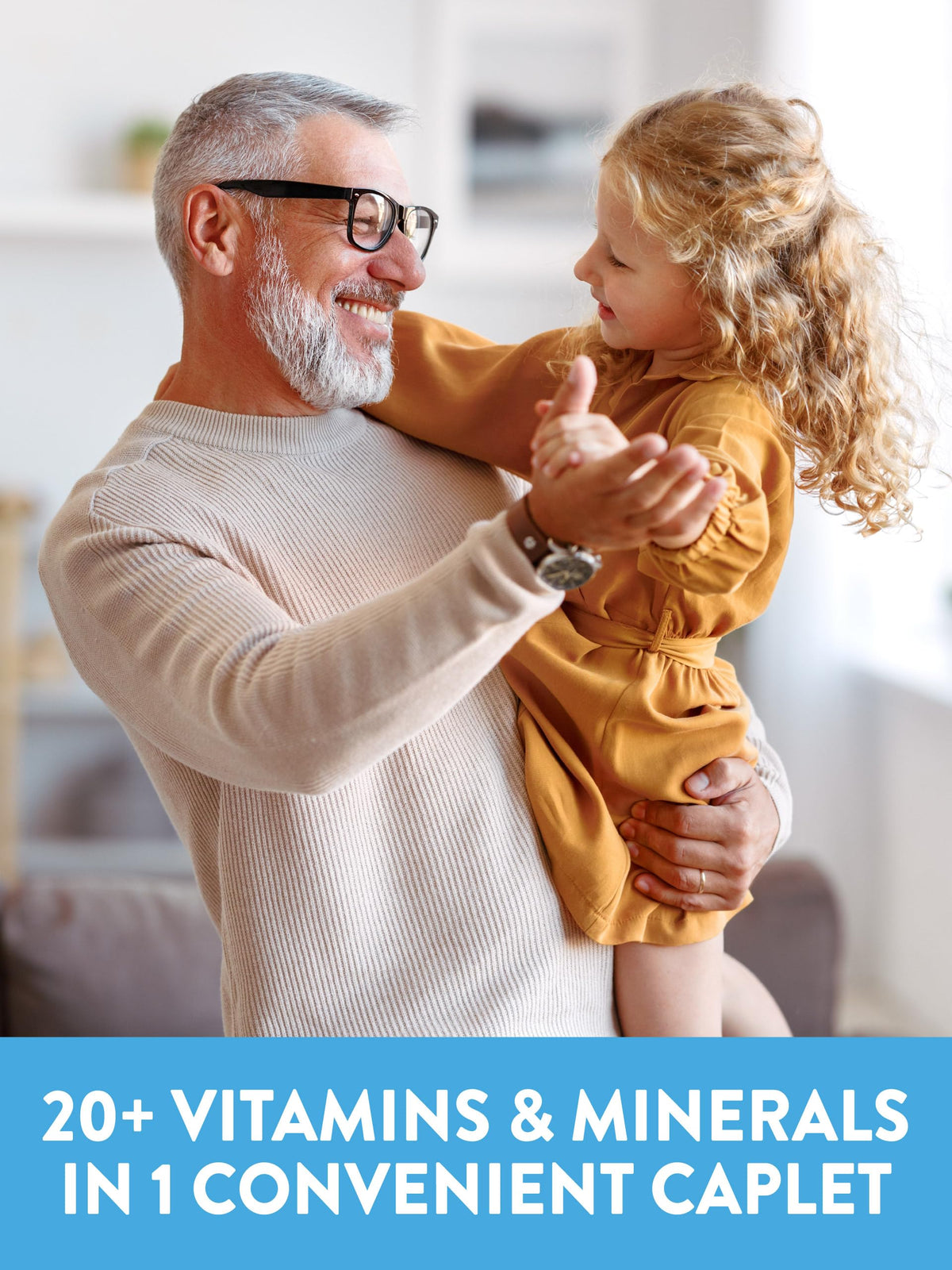 Nature's Truth Multivitamine pour Hommes 50+, dosage quotidien recommandé