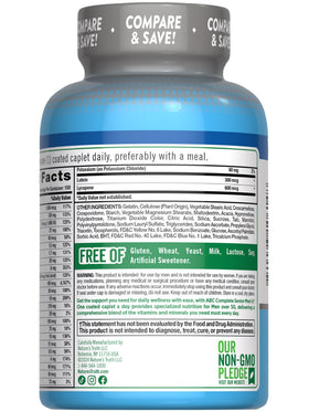 Nature's Truth Multivitamine pour Hommes 50+, présentation sur une table