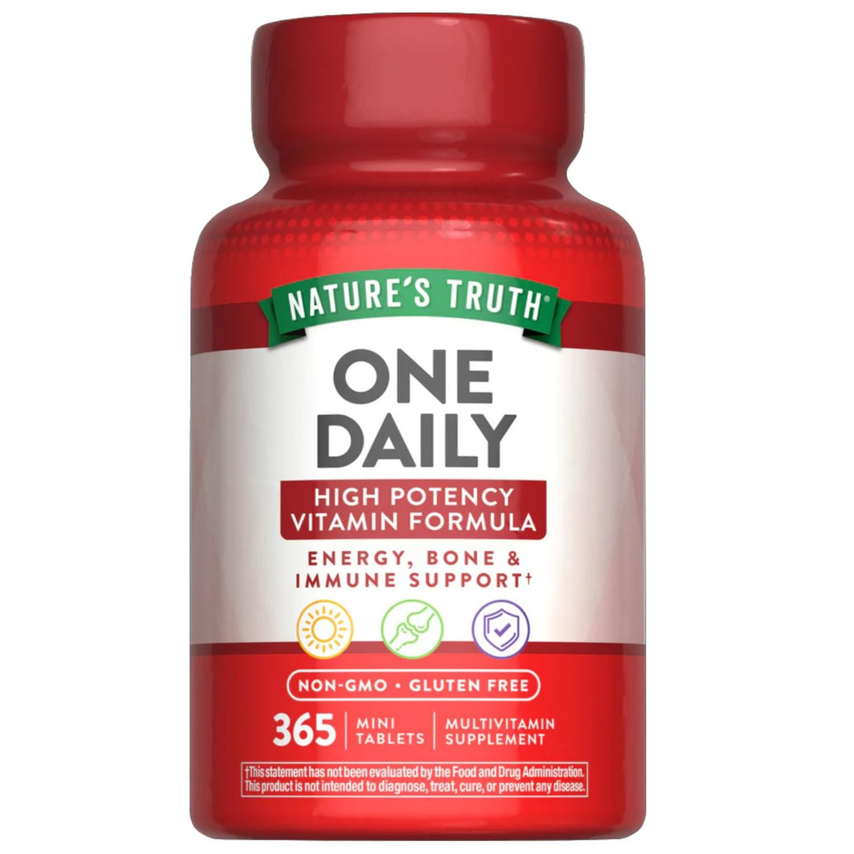 Nature's Truth Multivitamines Essentielles 100 Mini Comprimés vue de face