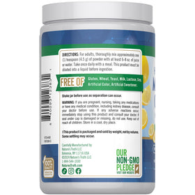 Nature's Truth Poudre de Magnésium Glycinate 250 mg, en usage quotidien