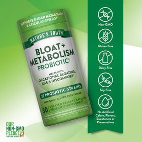 Nature's Truth Probiotique 27 Souches 41g avec capsules