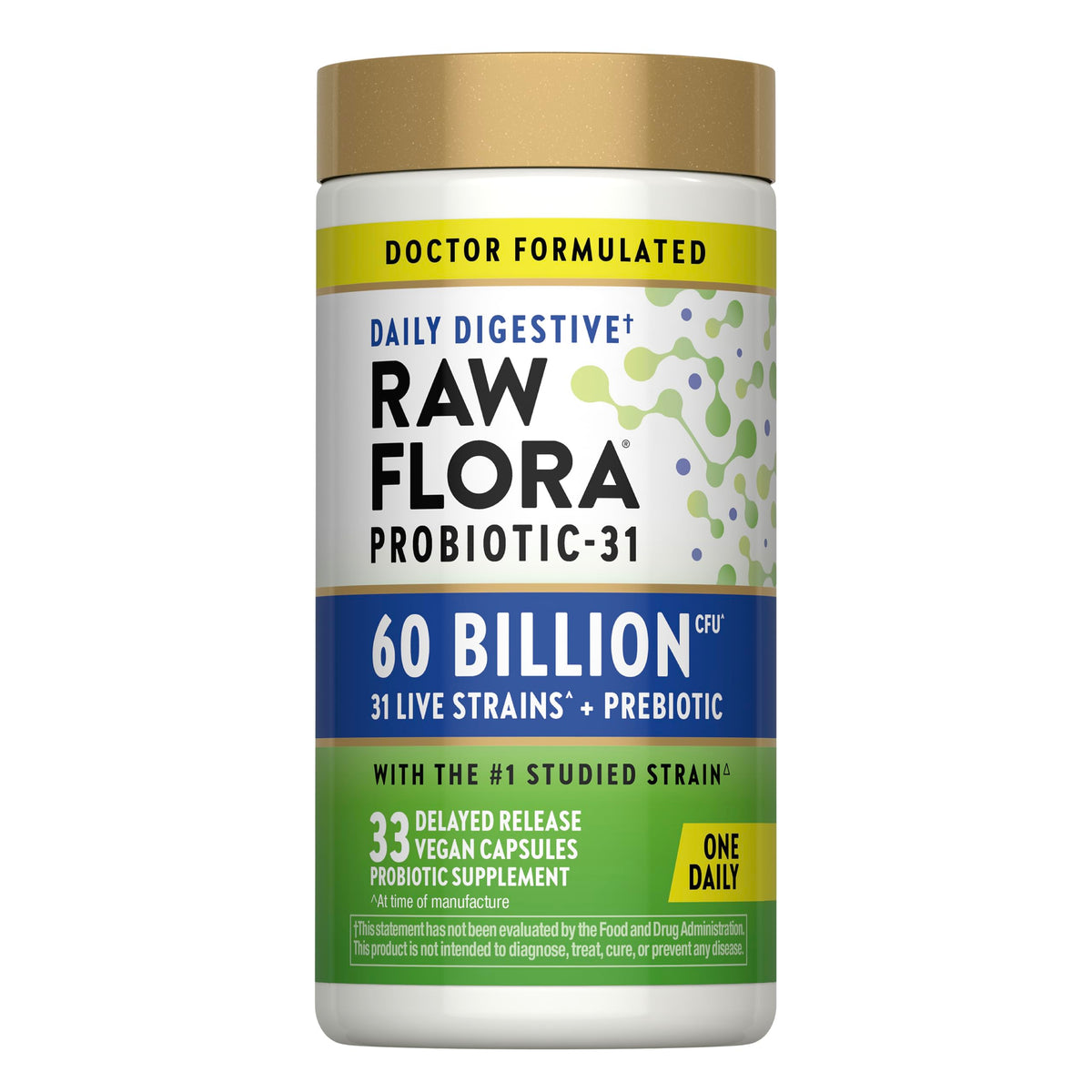 Nature's Truth Probiotique 60 milliards CFU capsule végétale