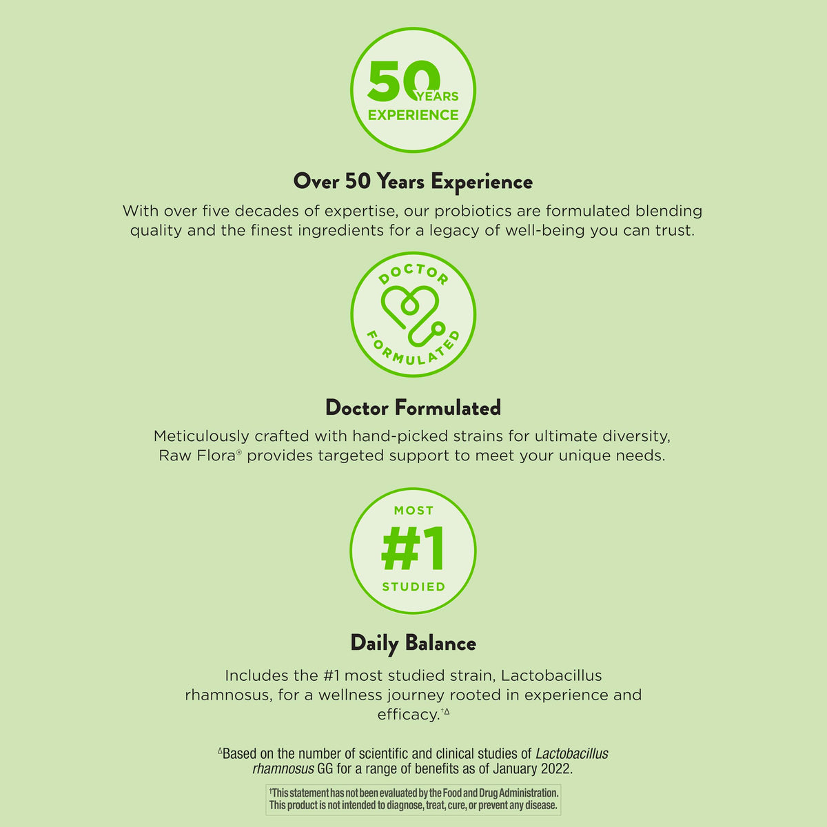 Nature's Truth Probiotique sur fond blanc