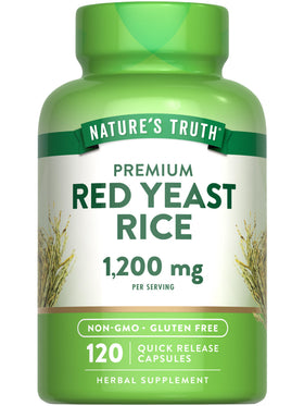 Nature's Truth Riz Rouge 1200 mg boîte vue de face