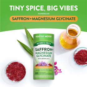 Nature's Truth Saffron Capsules contenu de la boîte