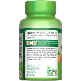 Nature's Truth Vitamine C Liposomale 1650 mg dans un environnement naturel