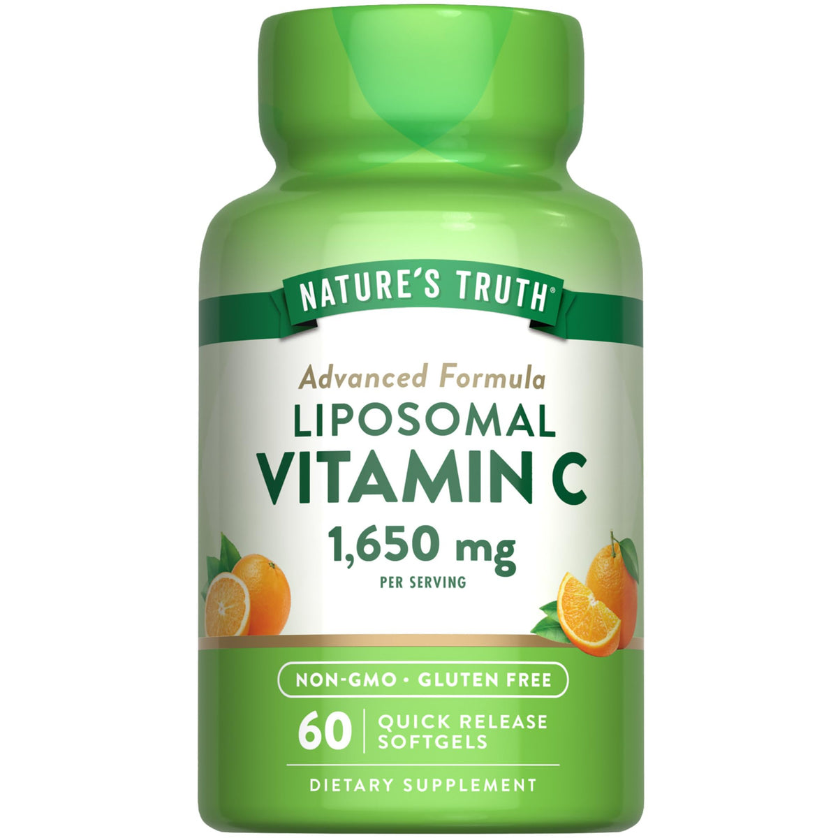 Nature's Truth Vitamine C Liposomale 1650 mg gélules avant