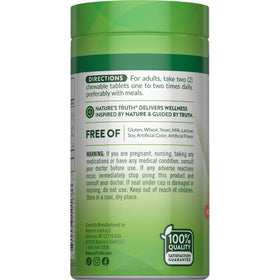 Nature's Truth Vitamine C Mâchable 1000 mg en environnement naturel