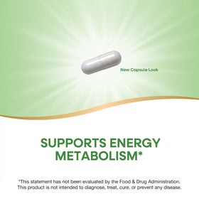 Nature's Way 7-Keto DHEA a balanced routine 25 mg capsules, back view