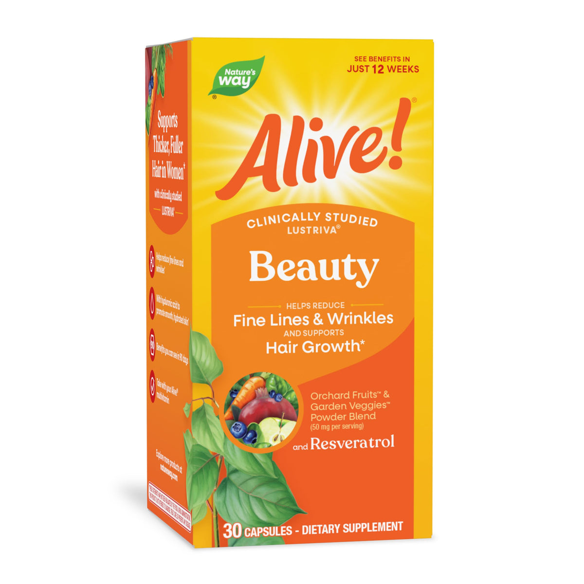 Nature's Way Alive! Beauty Formula 30 capsules vue avant