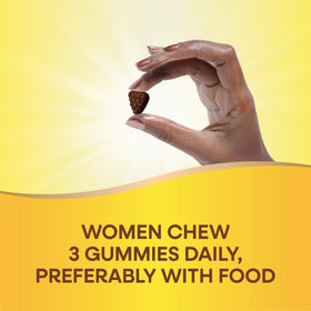 Nature's Way Alive! Gummy Multivitamin Femme gommes en présentation