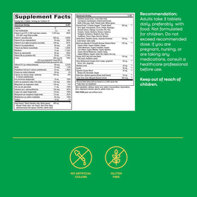 Nature's Way Alive! Max3 Multivitamine Quotidienne 90 comprimés vue de dessus