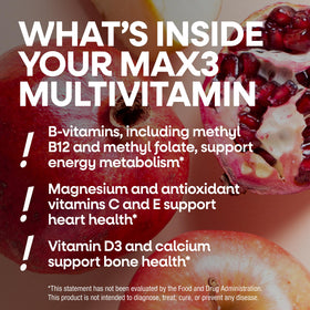 Nature's Way Alive! Max3 Potency Women's Complete Multivitamin, comprimés sur une table