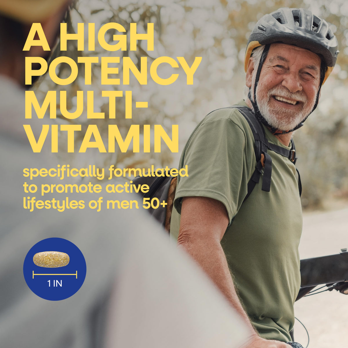 Nature's Way Alive! Men's 50+ Ultra Multivitamin 150 comprimés, emballage