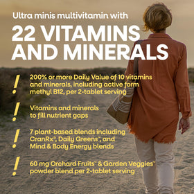 Nature's Way Alive! Multivitamines Femmes 50+ arrière de la boîte