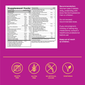 Nature's Way Alive! Multivitamines Femmes 50+ avec des fruits et légumes