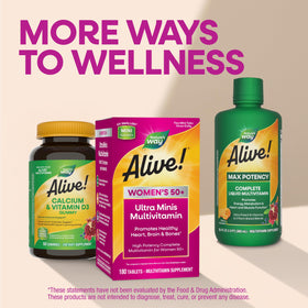 Nature's Way Alive! Multivitamines Femmes 50+ en situation de vie quotidienne