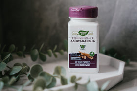 Nature's Way Ashwagandha 60 gélules avec des plantes