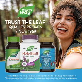 Nature's Way Basilic Sacré 450 mg présentation du produit