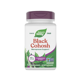 Nature's Way Black Cohosh boîte de 120 gélules vue de face