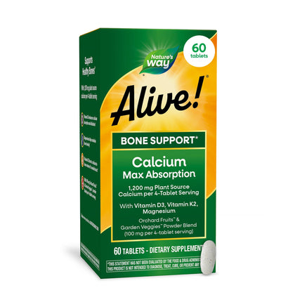 Nature's Way Calcium 1 200 mg 60 Tablettes vue avant