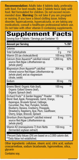 Nature's Way Calcium 1 200 mg au quotidien
