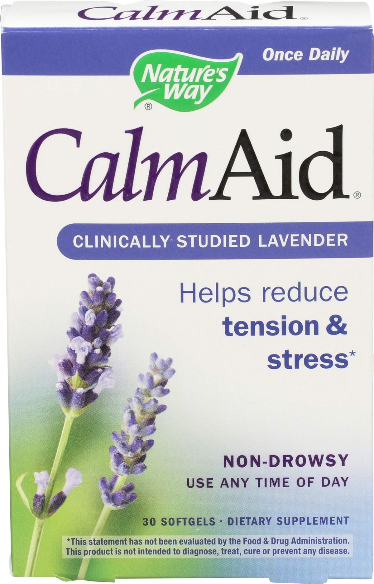 Nature's Way Calmaid 30 CT boîte vue de face