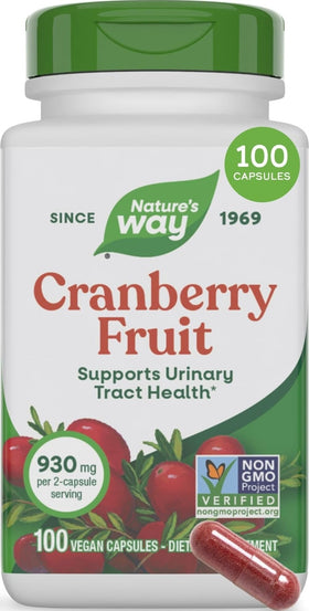 Nature's Way Capsules de Canneberge 930 mg vue de l'avant