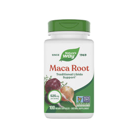 Nature's Way Capsules Racine de Maca 100 ct vue de face