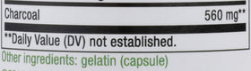 Nature's Way Charbon Actif - capsules ouvertes
