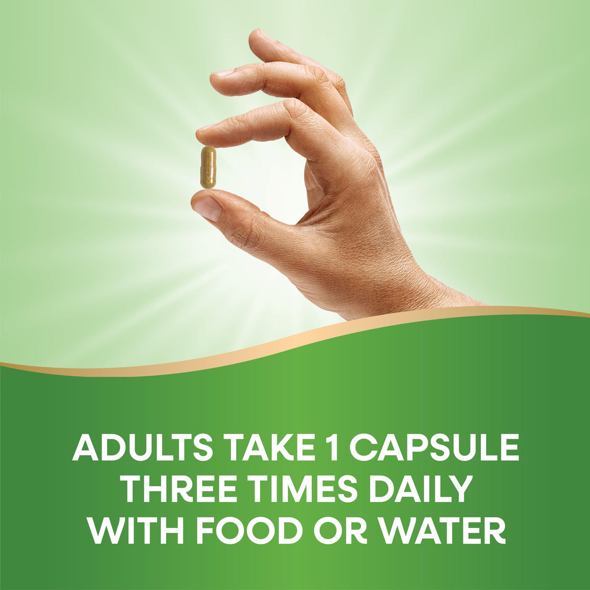 Nature's Way Chardon-Marie, capsules avec étiquetage clair