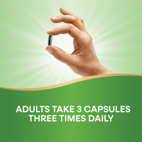 Nature's Way Chlorella affichant les informations nutritionnelles