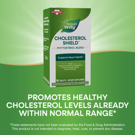 Nature's Way Cholesterol Shield 90 Tablettes vue arrière