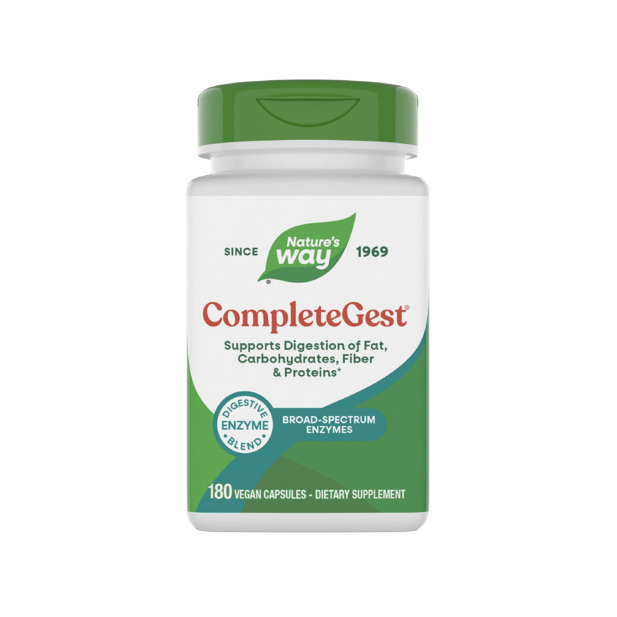 Nature's Way CompleteGest 180 capsules en vue de face