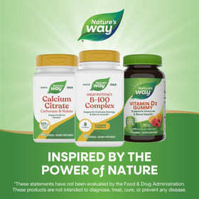Nature's Way Complexe de Vitamines B-100 sur fond neutre